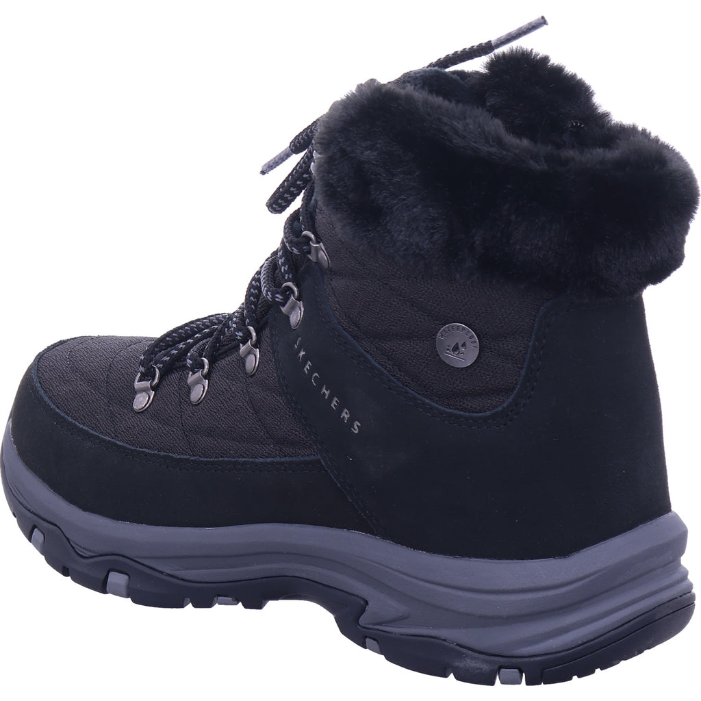 SKECHERS Damen Moonboots Trego in schwarz