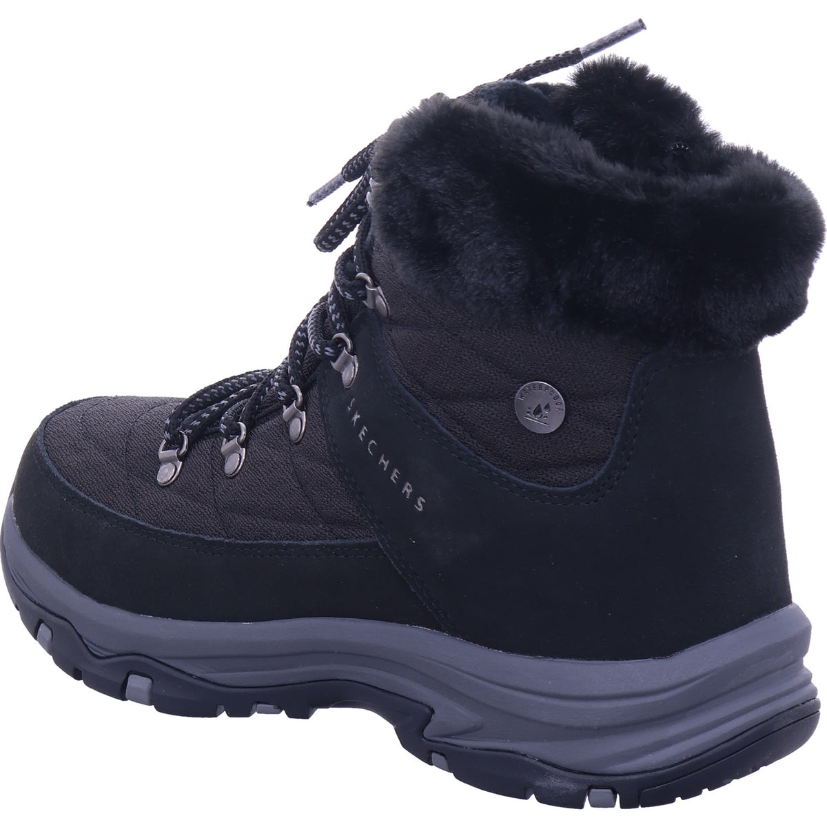 Dámské sněhule SKECHERS Trego v černé barvě