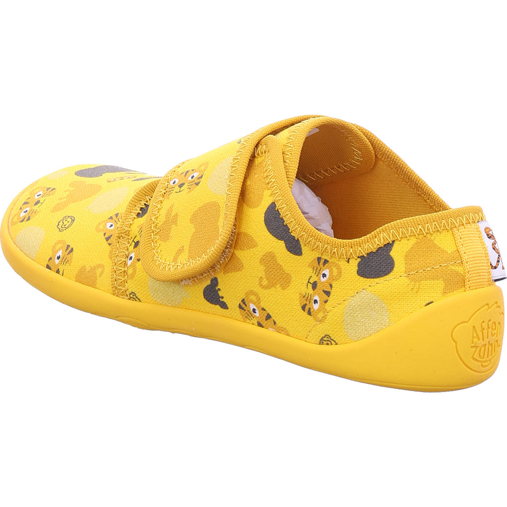 Affenzahn Jungen Barfußschuhe Movy Tiger in gelb