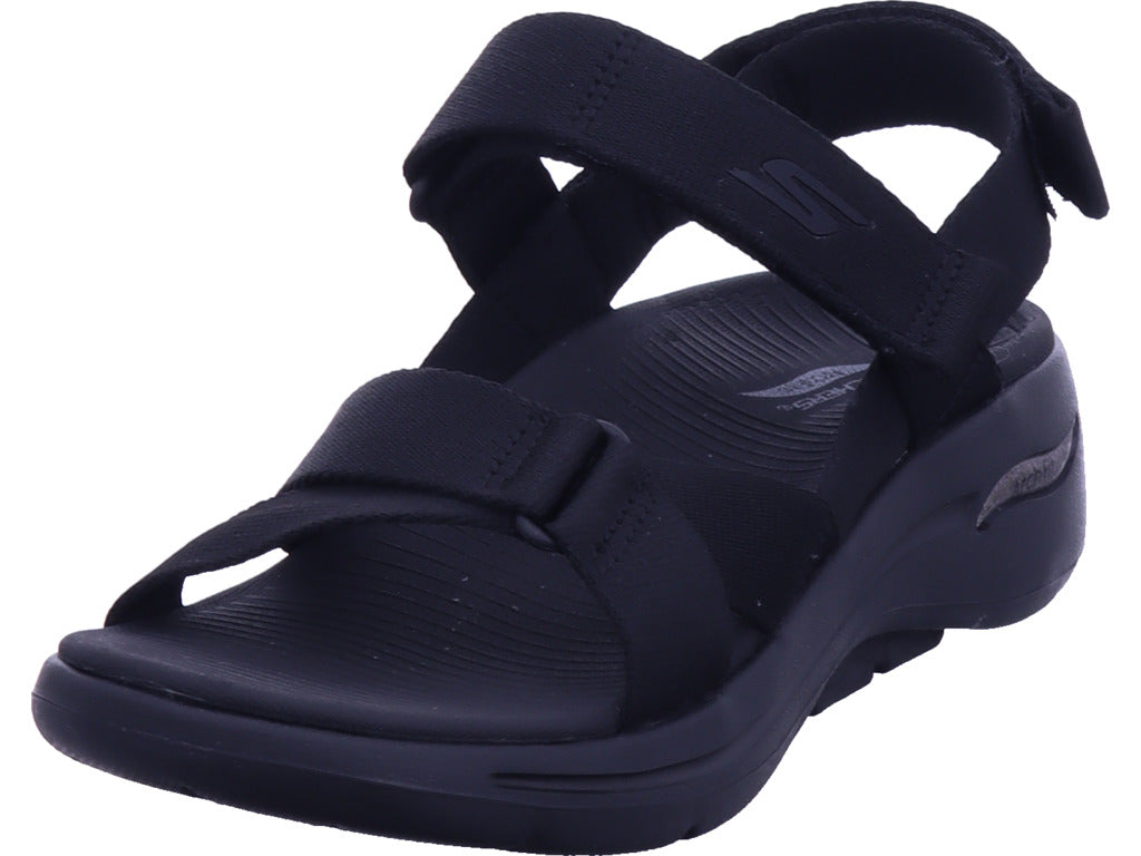 SKECHERS Damen Sandalette  in schwarz