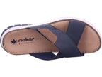Rieker Herren Pantolette Fsk Herren Sandalen in blau