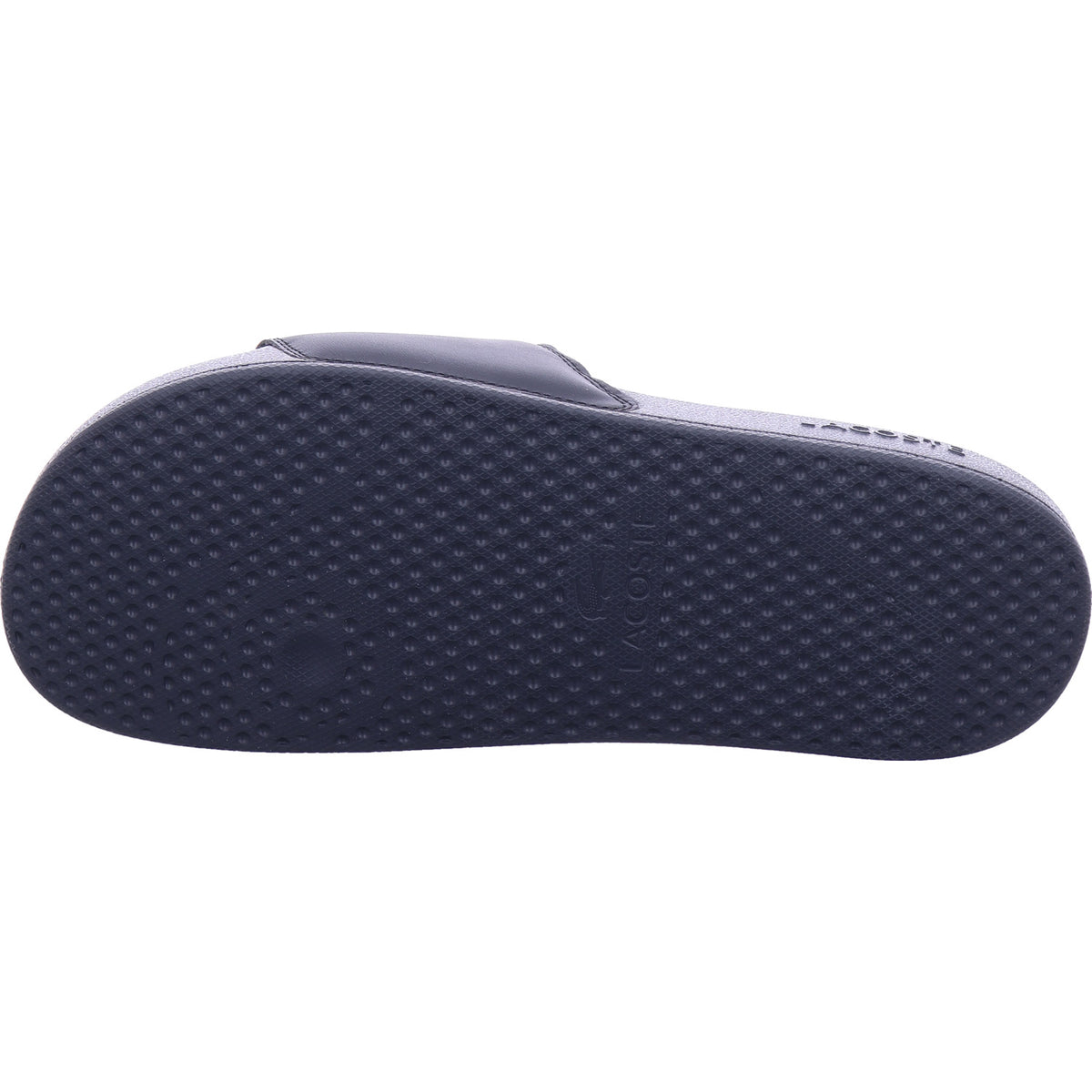 Lacoste Herren Badeschuh Serve Slides in schwarz