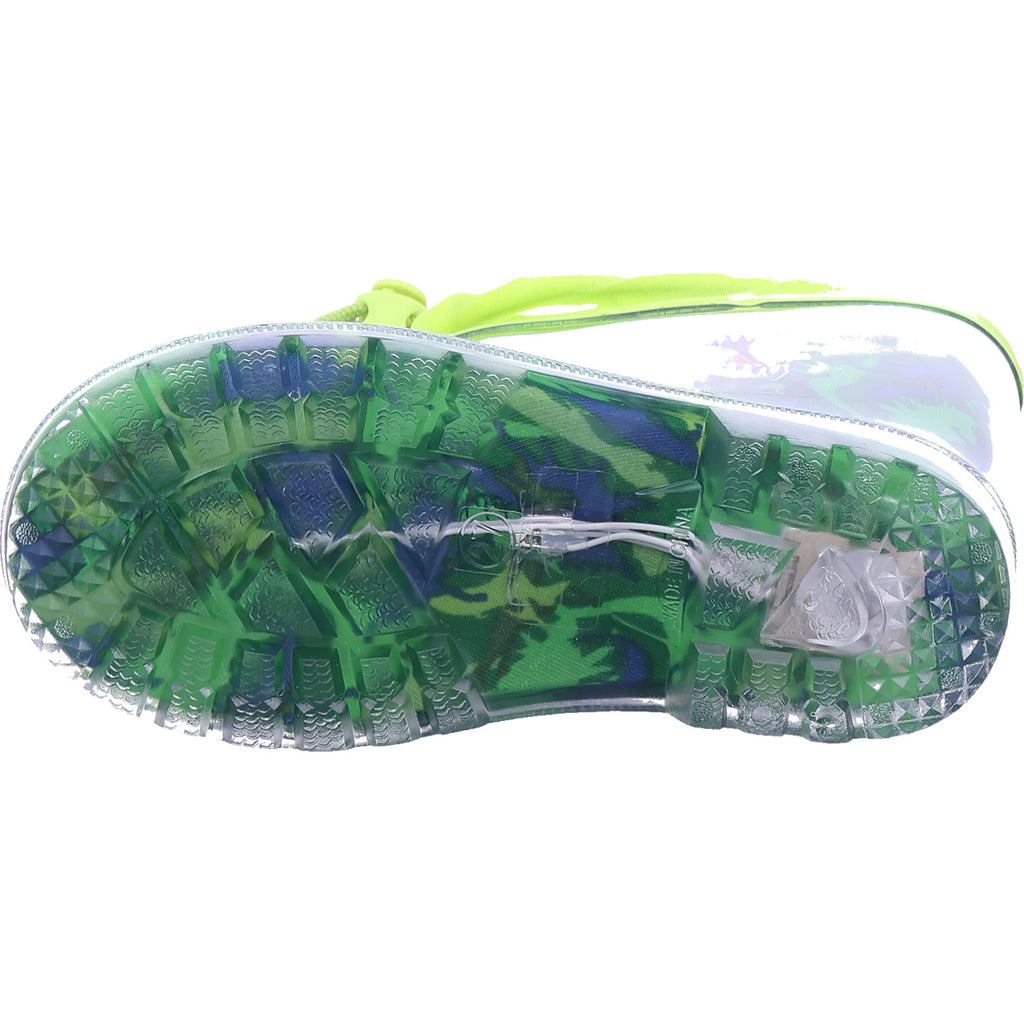 Silver Int Disney Boys' Dino Green Rubber Boots