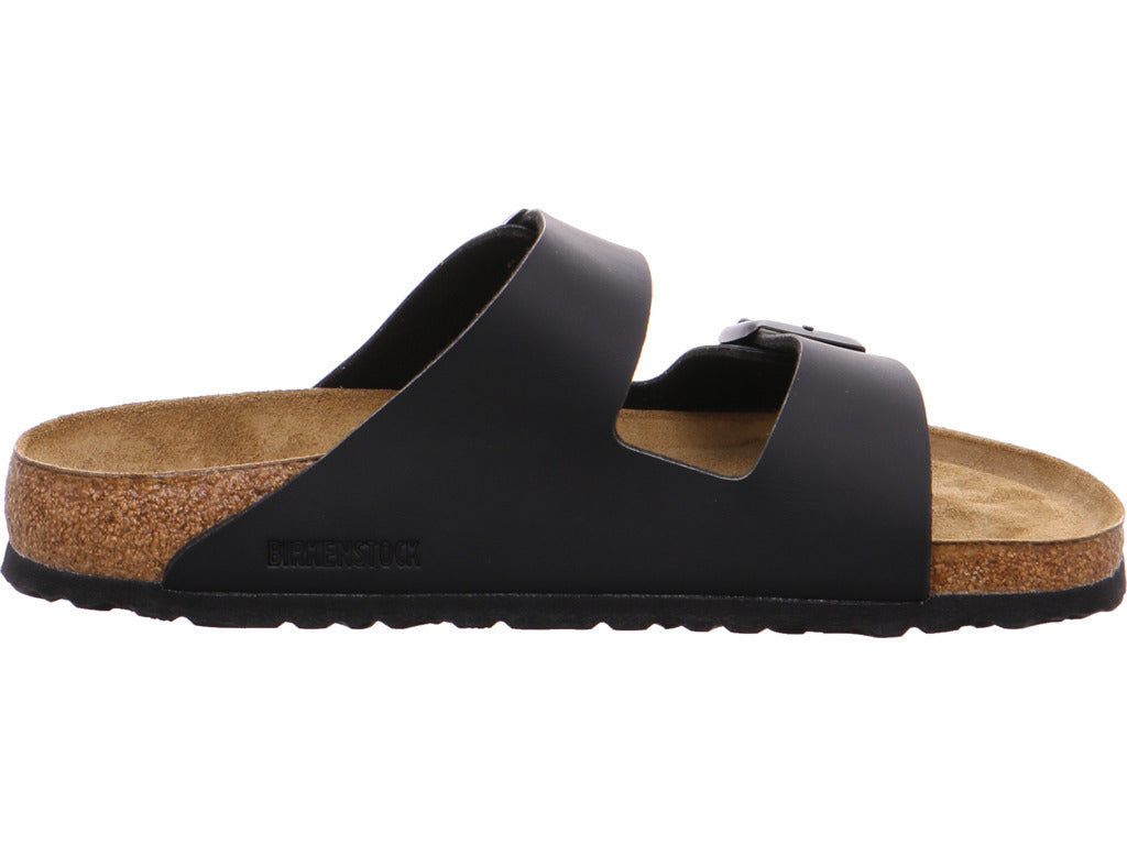 Birkenstock Herren Pantolette Arizona Bf Soft Schwarz in schwarz