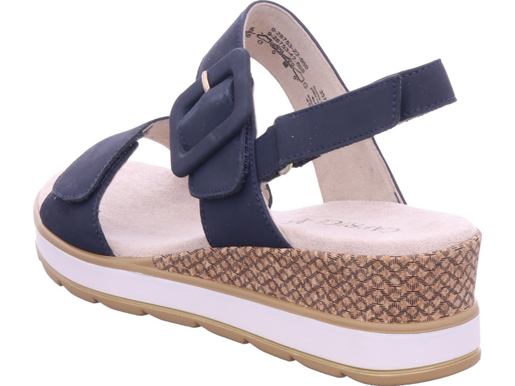 Caprice Damen Sandalette Women Sandals in blau