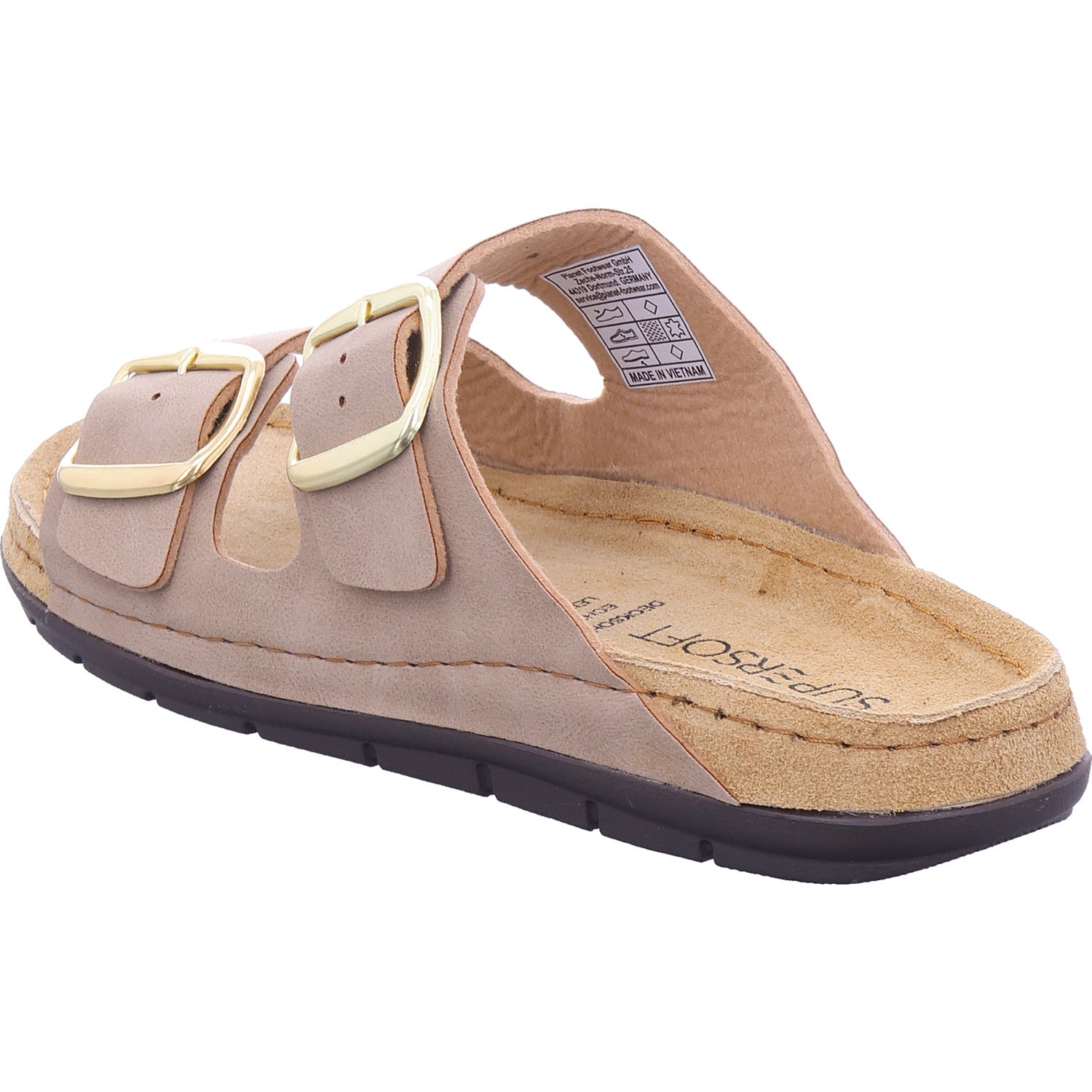 Planet Footwear dámské   v pískovo-taupe barvě