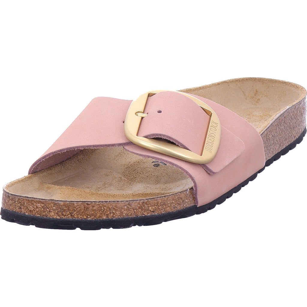 Dámské pantofle Birkenstock Madrid Big Buckle v růžové barvě