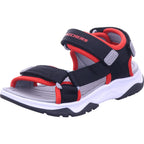 SKECHERS Jungen Sandale Tread Seeker in schwarz