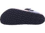 Pantofle Birkenstock Gizeh Bf Metallic Black v černé barvě