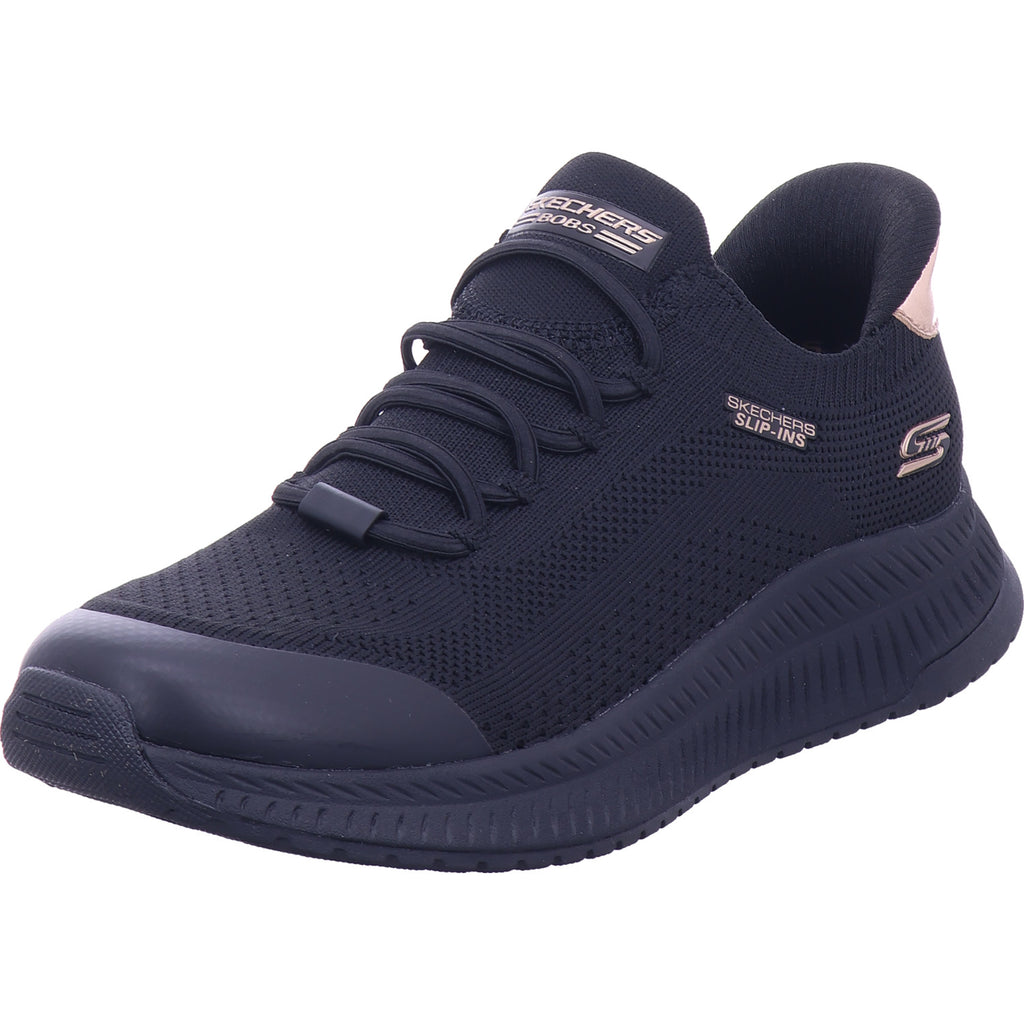 SKECHERS Damen Sneaker Bobs Squad in schwarz