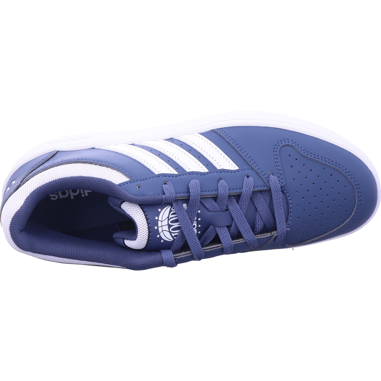 Adidas Women's Hoops Classic Sneakers in Blue