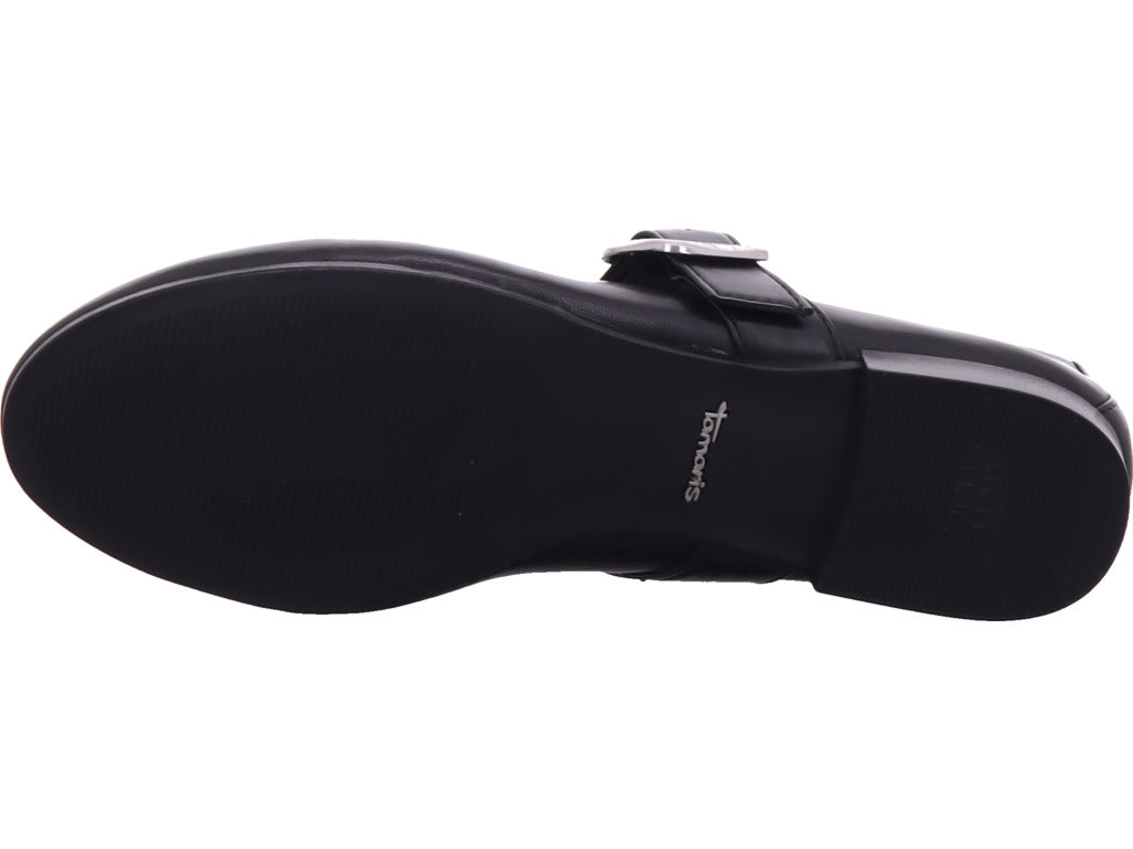 Tamaris Damen Ballerina  in schwarz