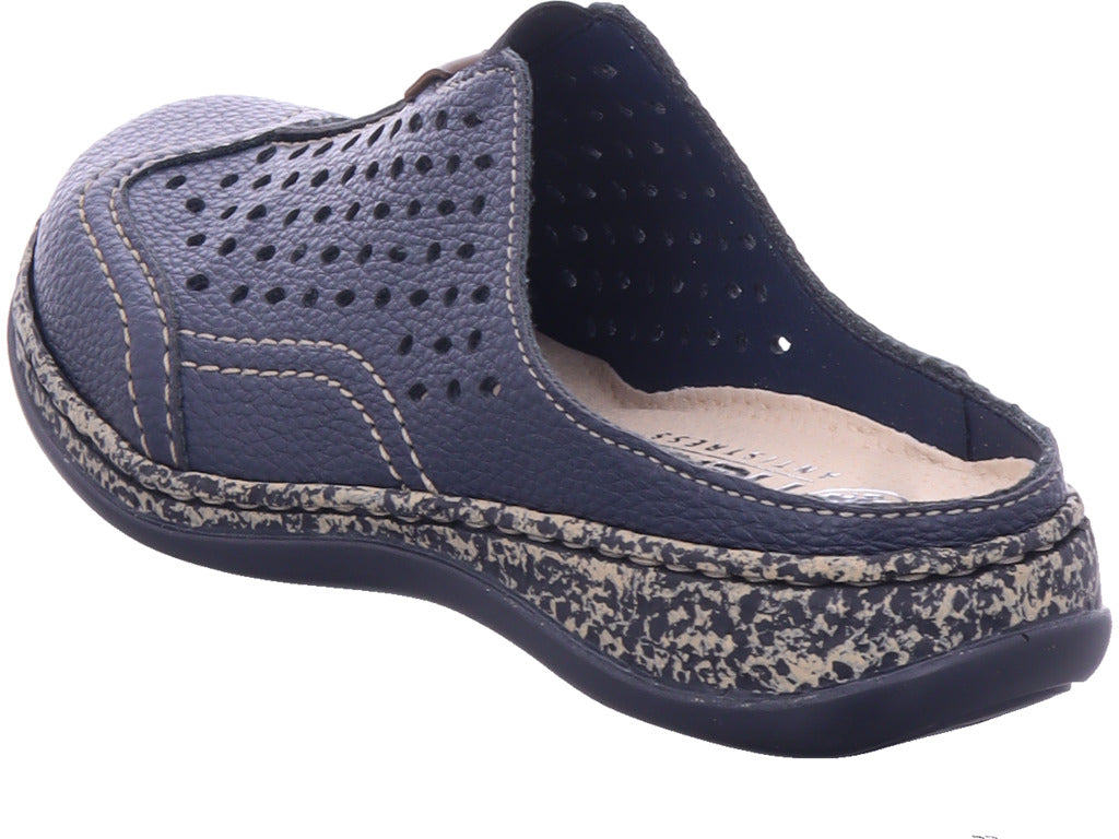 Rieker Women's Mule Fsk Women's Low Shoes in blue
