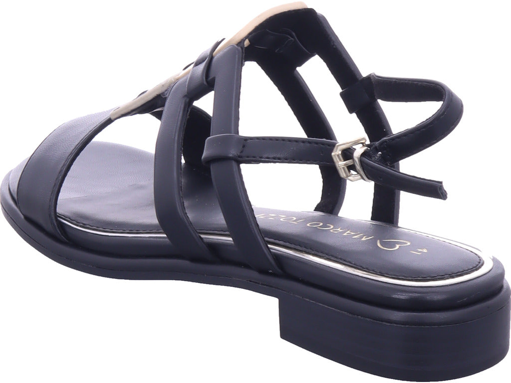 Marco Tozzi Damen Sandale  in schwarz