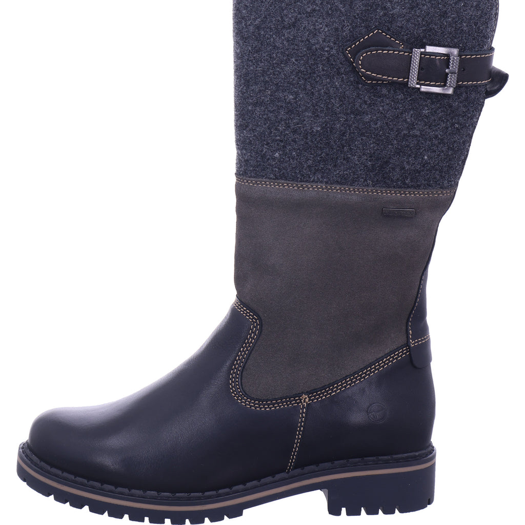 Tamaris Damen Winterstiefel  in schwarz