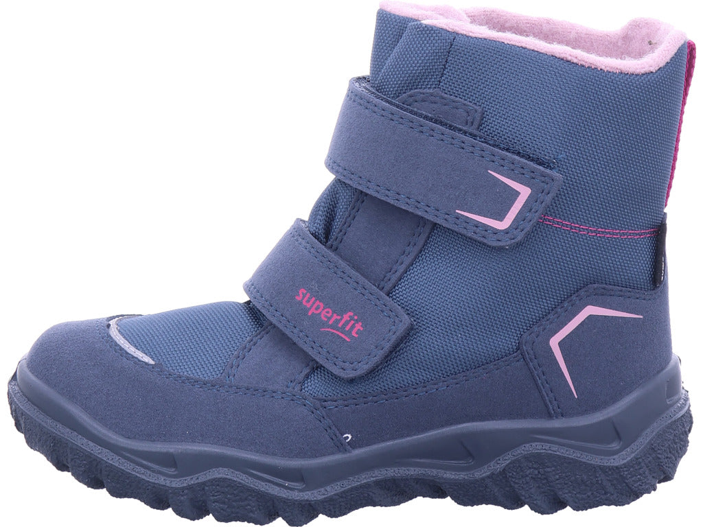 Superfit Mädchen Moonboots \ Husky in blau