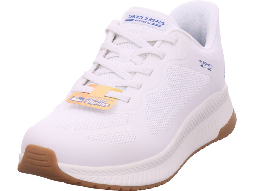 SKECHERS Herren Halbschuh Bobs Sport Squad in weiß