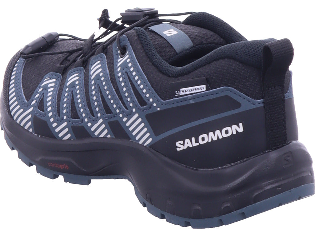 Salomon Jungen Wanderschuh Xa Pro V8 Cswp J in schwarz