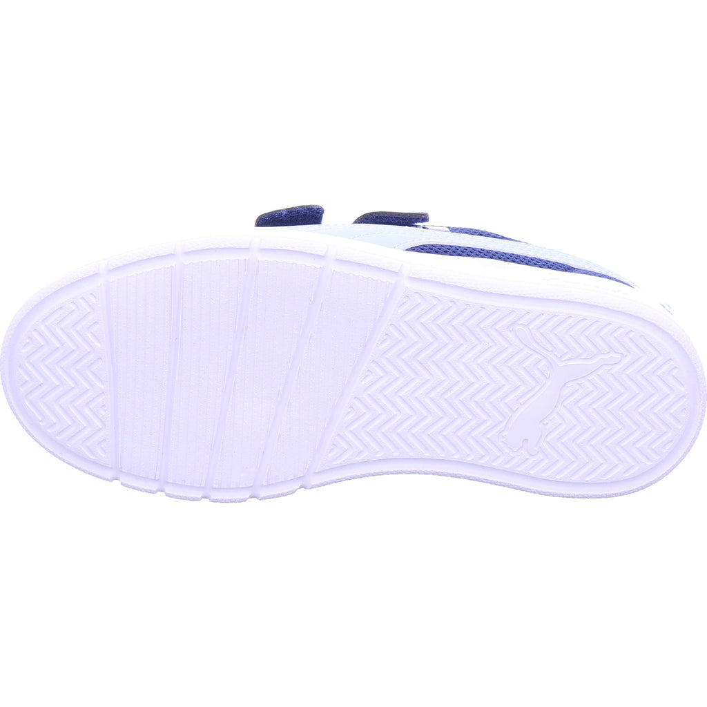 Puma chlapecká sportovní obuv Courtflex V3 Mesh Ps v modré barvě