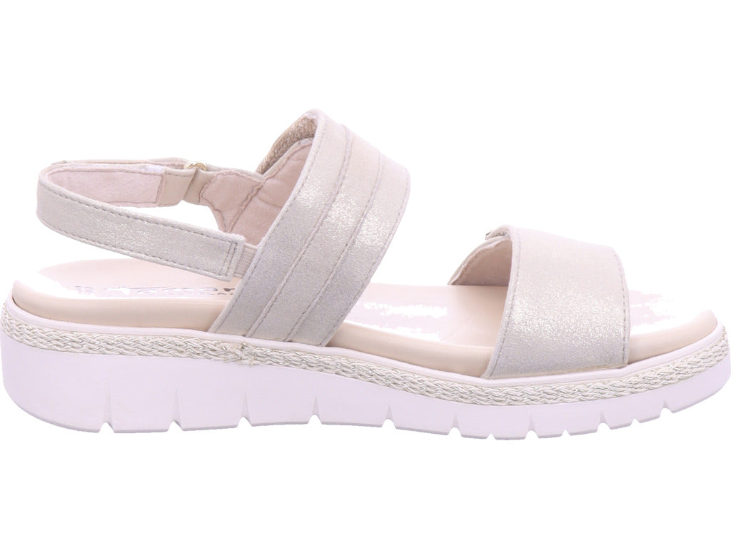 Tamaris Damen Sandalette  in gold