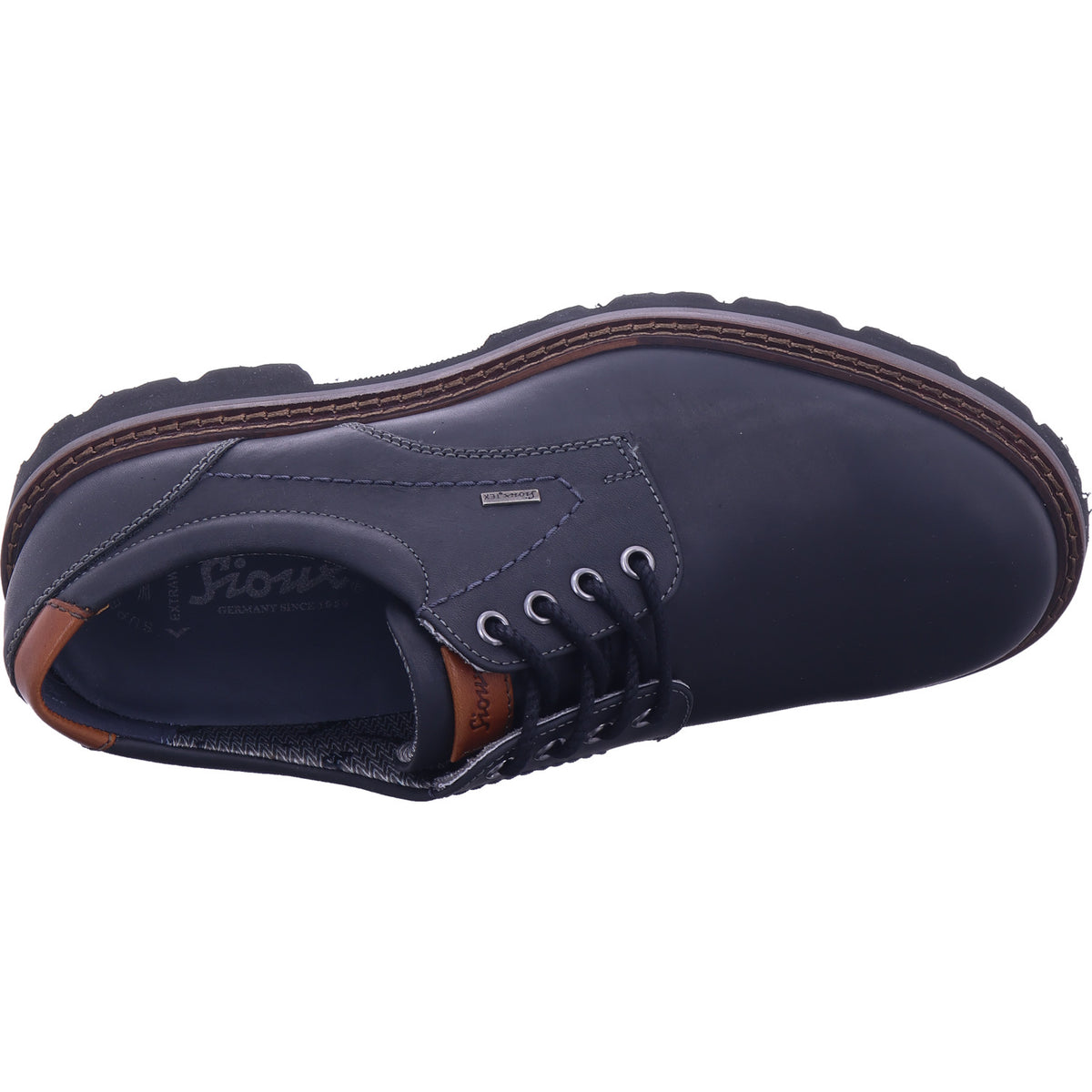 Sioux Herren Halbschuh Adalrik 703 Tex H in schwarz