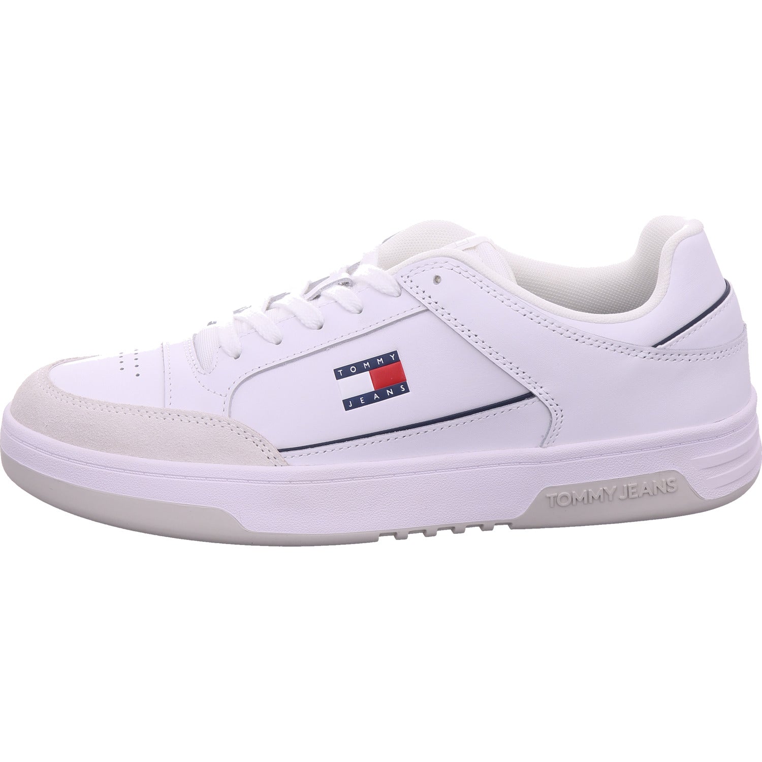 Tommy Hilfiger Herren Sneaker Tjm Cupsole Leather in weiß