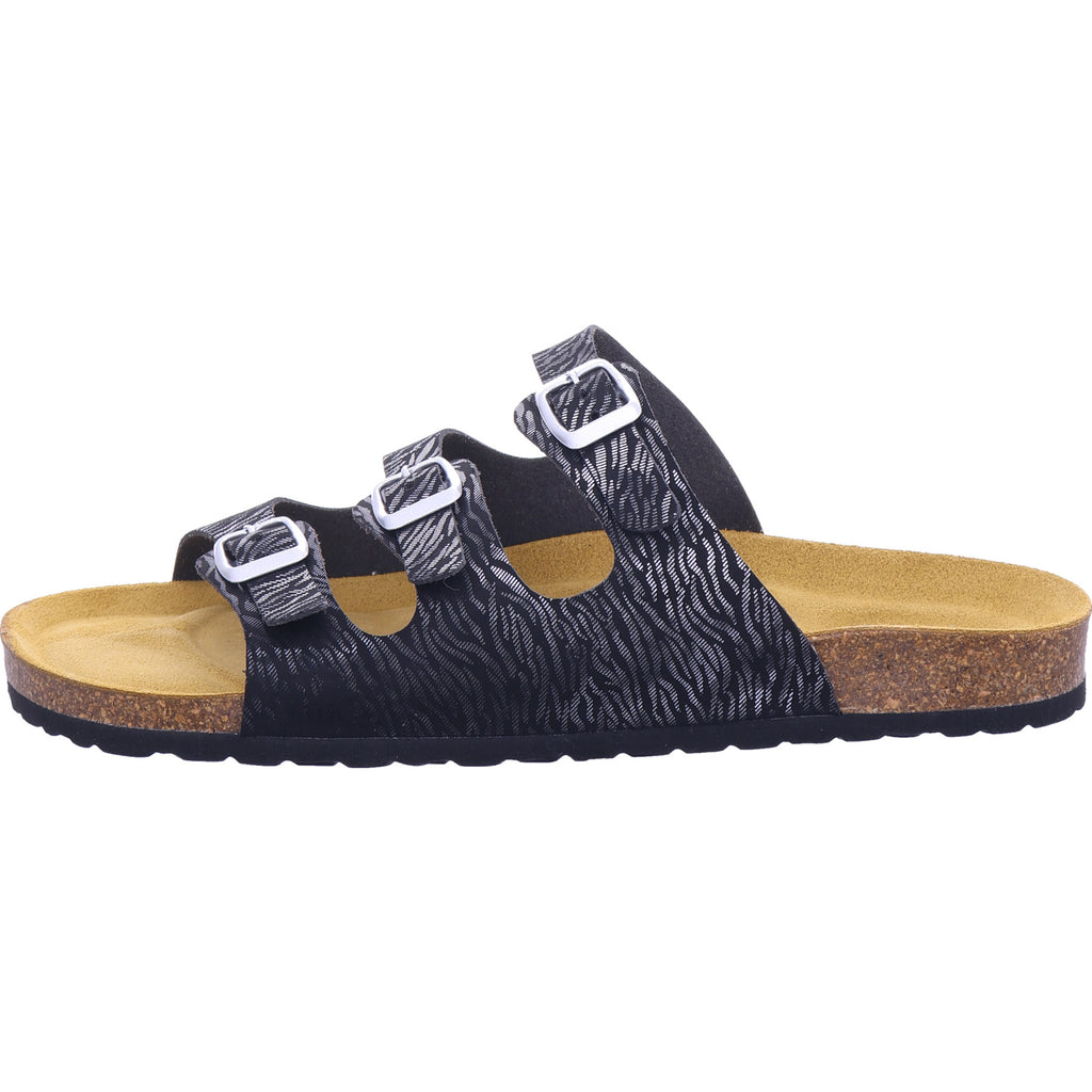 Canadian John Damen Hausschuh  in schwarz