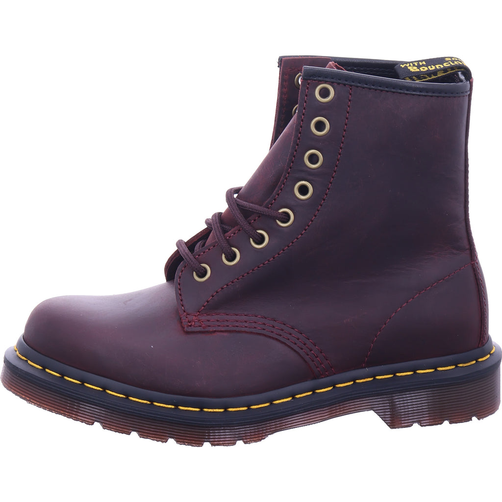 Dr. Martens women's boots in red