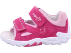Superfit Baby - Mädchen Sandale Sandale Leder \ Flow in rot