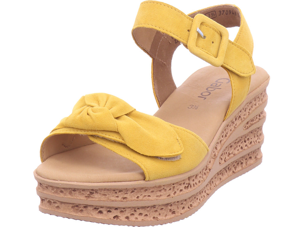Gabor Damen Sandalette  in gelb