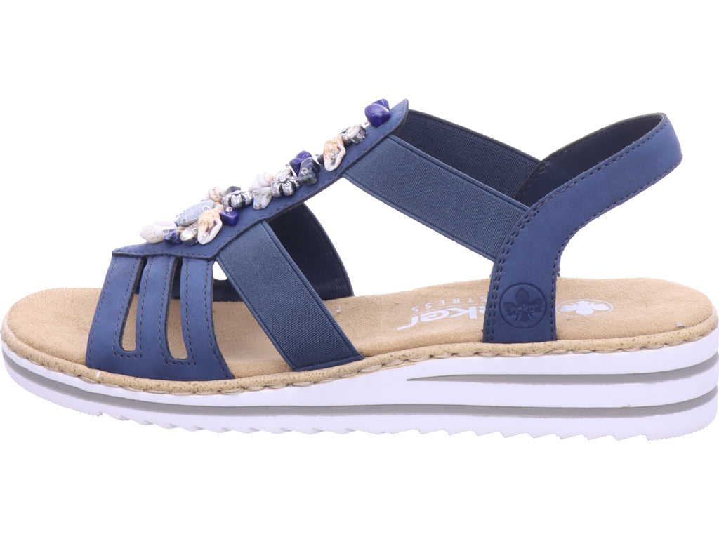 Rieker Women's Sandal Fsk Women's Sandals in blue