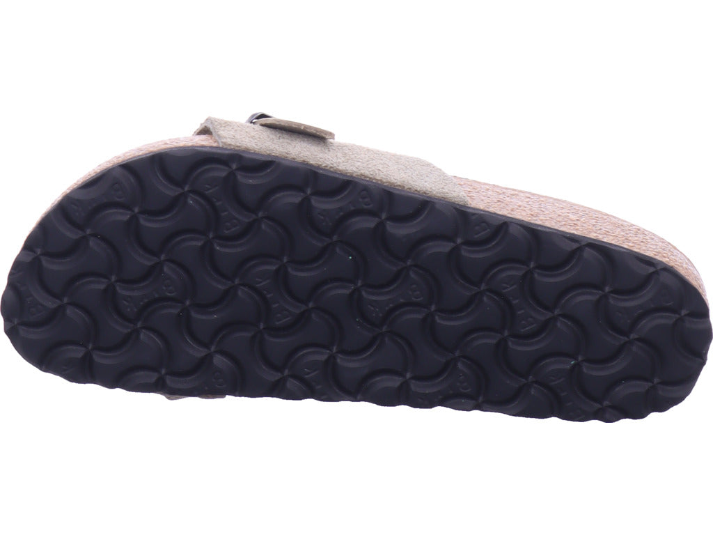 Dámské pletené semišové boty Birkenstock Oita v hnědé barvě