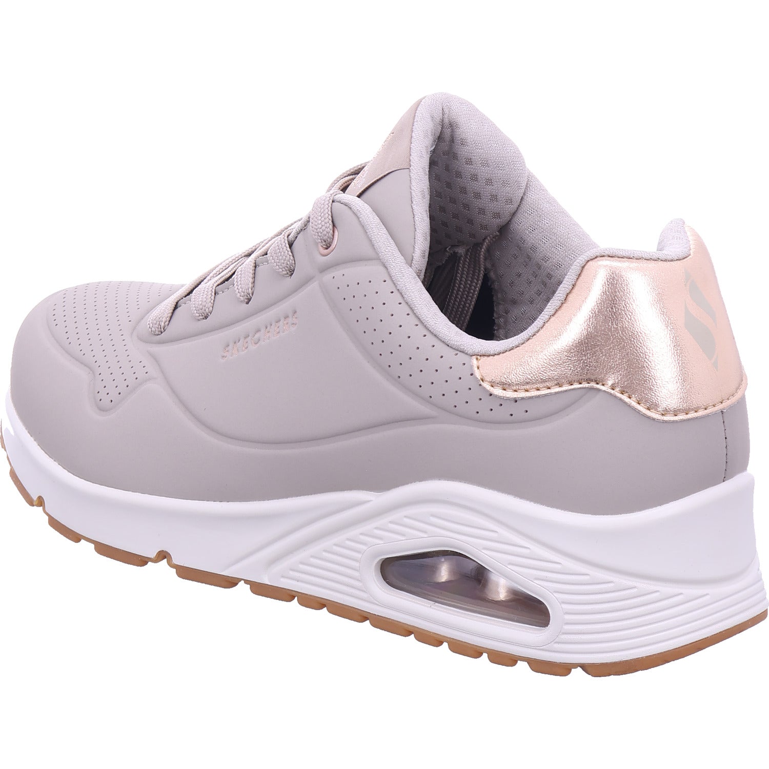 SKECHERS Damen Sneaker  in sand-taupe