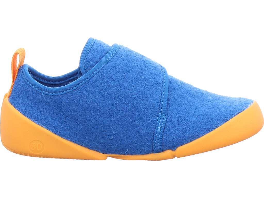 Superfit Unisex - Kinder Hausschuh Hausschuh Venti Barfuss in blau