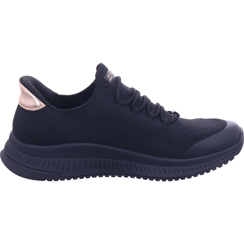 SKECHERS Damen Sneaker Bobs Squad in schwarz