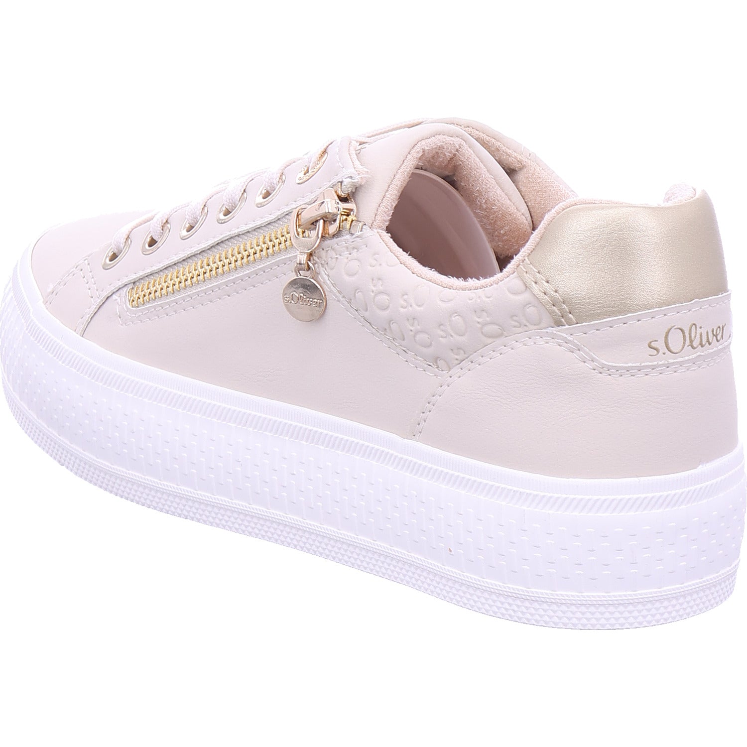 s.Oliver Damen Sneaker  in beige