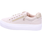 s.Oliver women's sneakers in beige