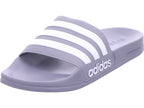 Adidas Unisex - dospělí pantofle v šedé barvě