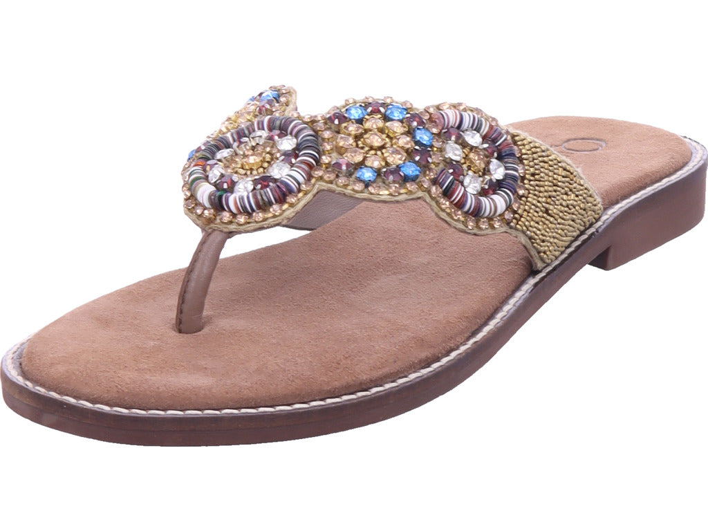 Queens Women's Mule in Bronze