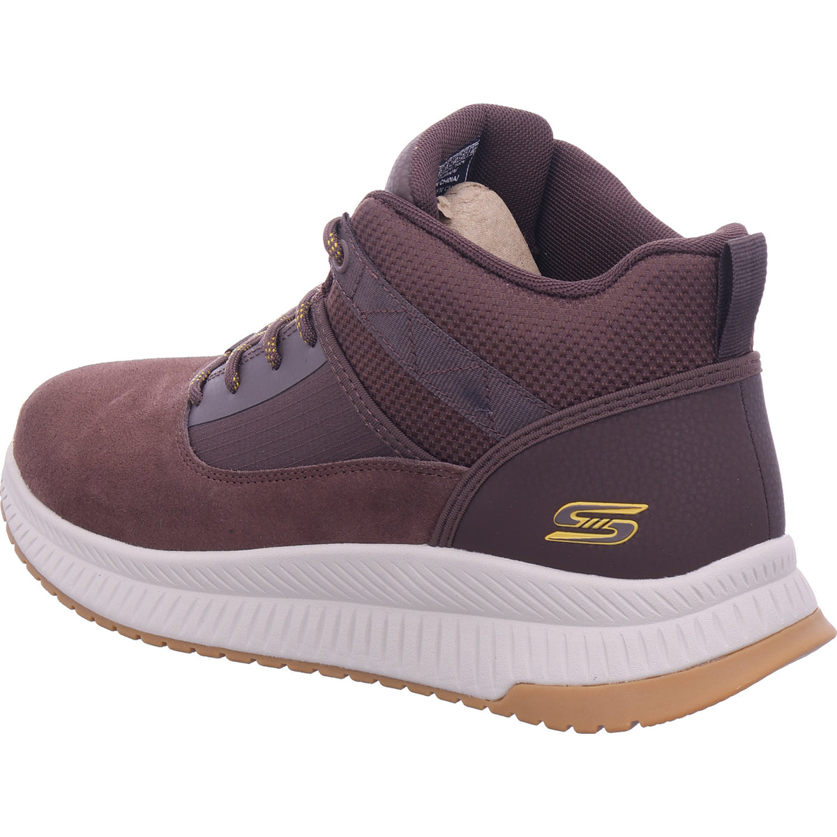 SKECHERS Herren Stiefelette Bobs Squad in braun