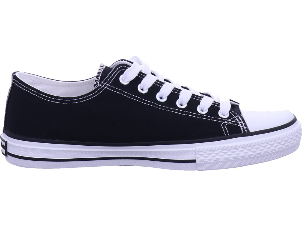 Tom Tailor Damen Textilschuh  in schwarz