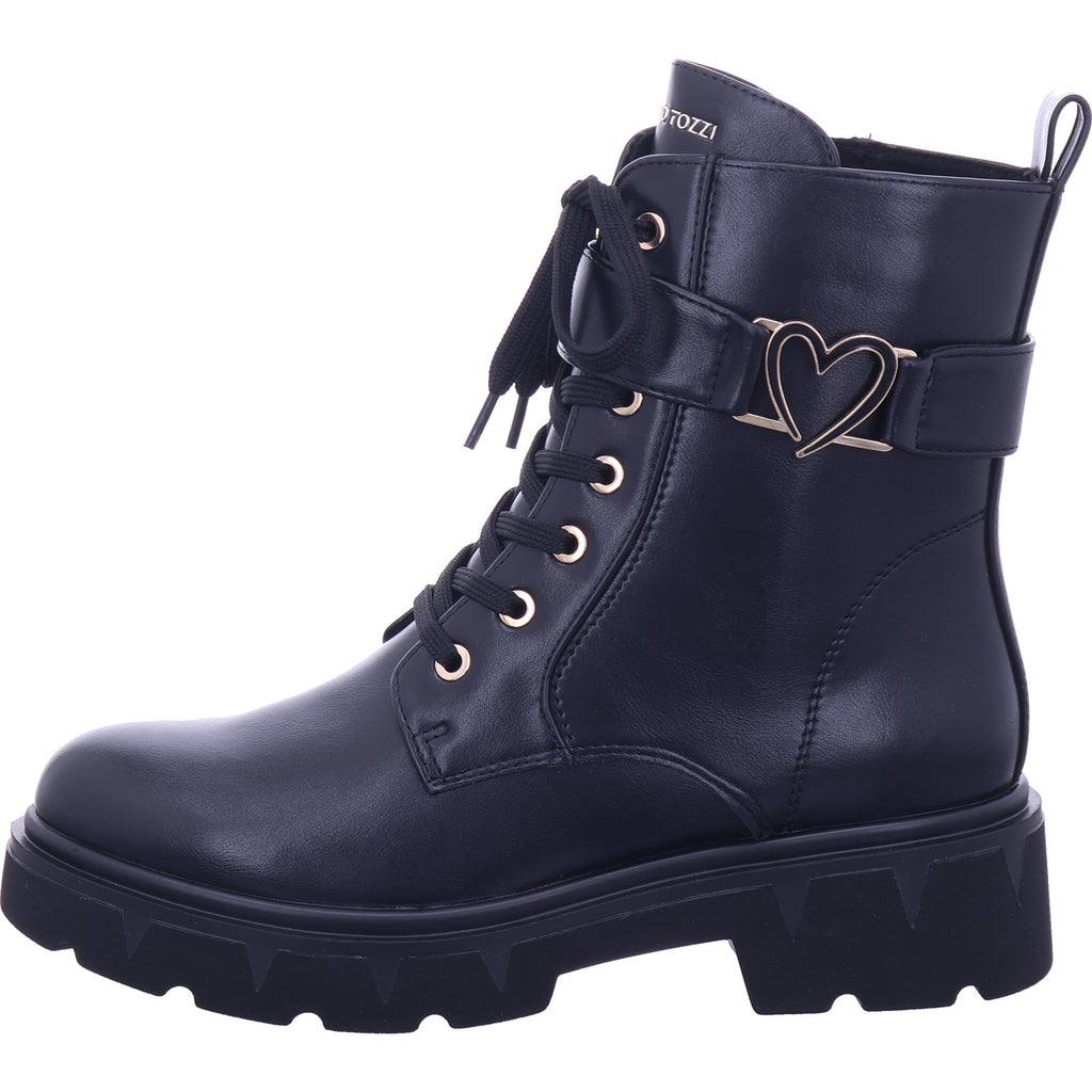 Marco Tozzi Damen Stiefelette  in schwarz