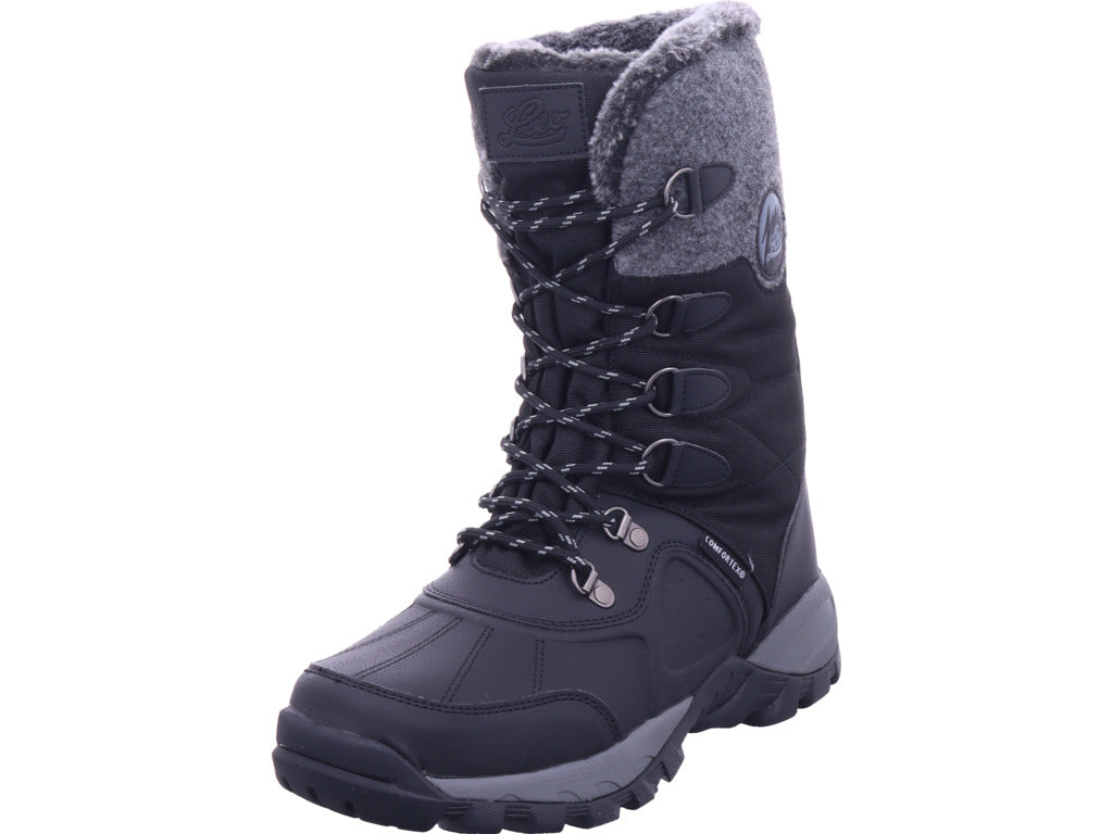 Lico Damen Moonboots Silke in schwarz