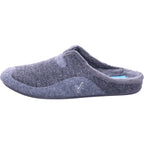 Varomed Herren Hausschuh Pedro Pantoffel in grau