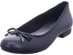 Marco Tozzi Damen Ballerina  in schwarz