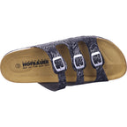 Canadian John Damen Hausschuh  in schwarz