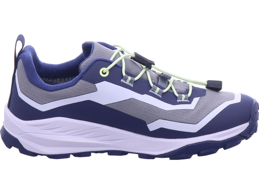 Chlapecké turistické boty Lowa Trailux GTX Lo Jr v modré barvě