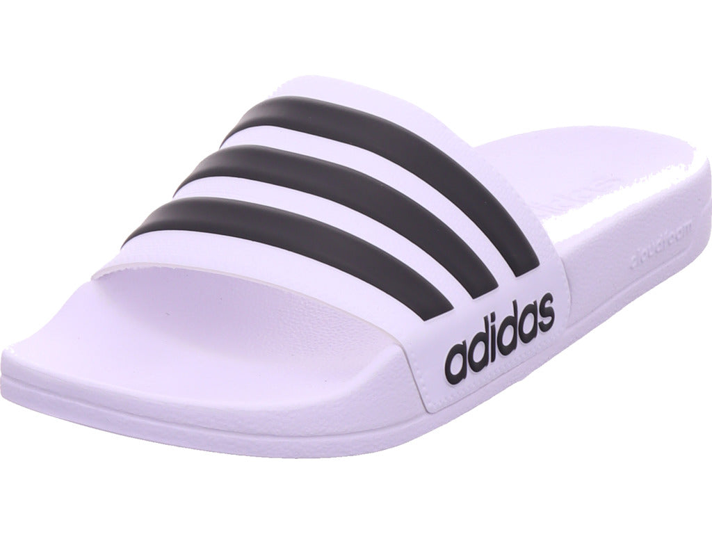 Adidas Unisex - Dospělí pantofle do vody v bílé