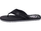 Tommy Hilfiger Herren Pantolette Patch Hilfiger Beach Sandal in schwarz