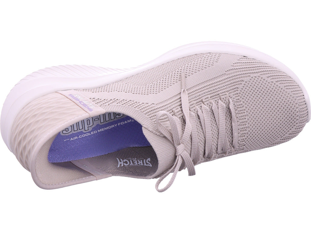 SKECHERS Women's Slip-On Shoes in beige